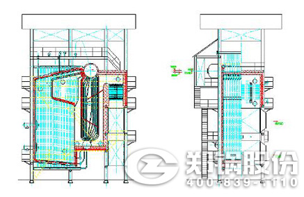 焦?fàn)t煤氣、高爐煤氣回收鍋爐 - 鄭鍋